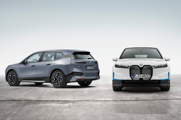 Which Car Car Comparisons 2022 BMW I X Front Back